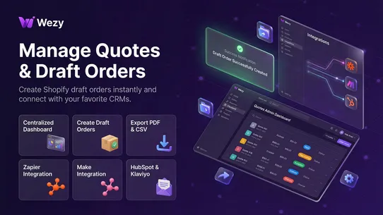 Wezy Request Quote, Hide Price screenshot
