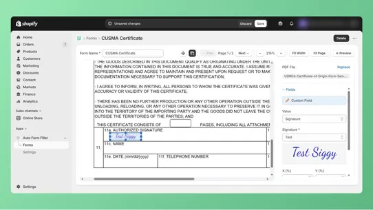 Auto Form Filler screenshot