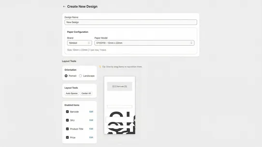 My Barcodes Generator screenshot