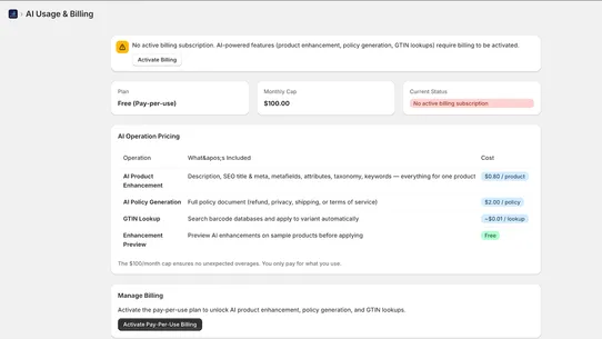 GEO, AEO &amp; UCP — AI Optimizer screenshot