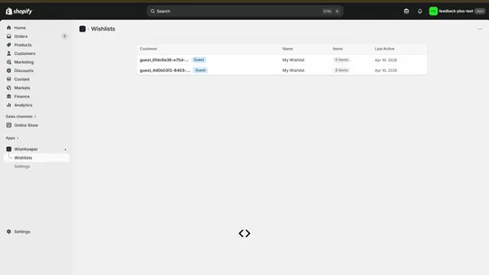 wishkeeper screenshot
