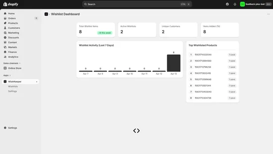 wishkeeper screenshot