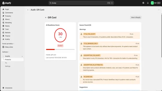 ShelfIQ screenshot