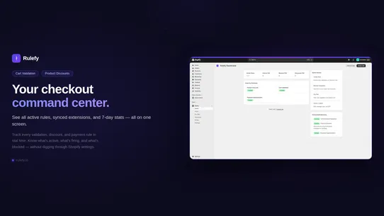 Rulefy screenshot