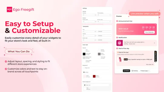 Ego Discount Free Gift BOGO screenshot