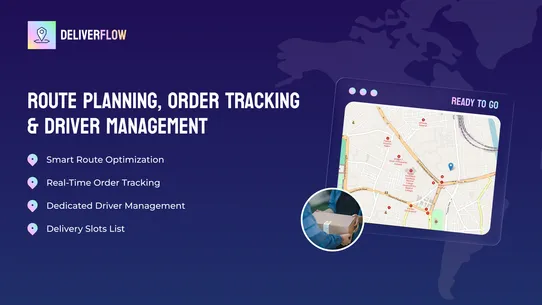 DeliverFlow Pickup &amp; Delivery screenshot