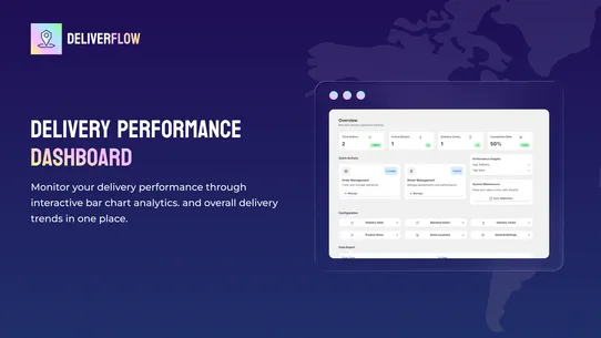 DeliverFlow Pickup &amp; Delivery screenshot