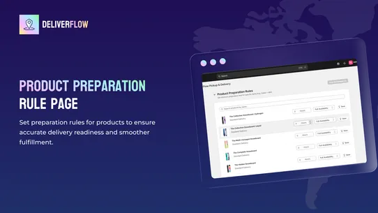DeliverFlow Pickup &amp; Delivery screenshot