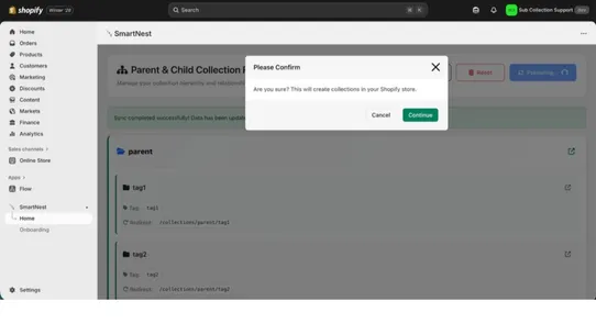 SmartNest screenshot