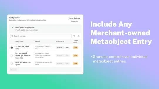 Metascheduler: Content Rollout screenshot