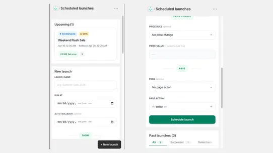 Launch Flow screenshot