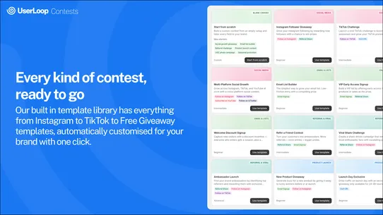 UserLoop Contest &amp; Sweepstakes screenshot