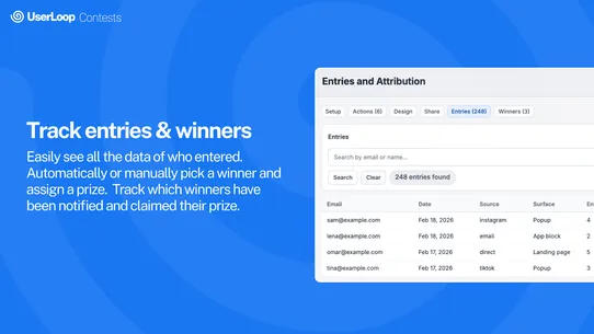 UserLoop Contest &amp; Sweepstakes screenshot