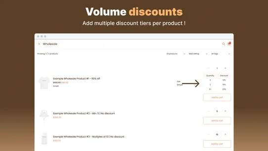 Wholesale Bear ‑ Bulk Discount screenshot