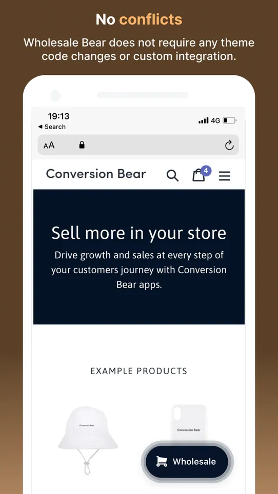 Wholesale Bear ‑ Bulk Discount screenshot