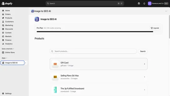 SnapDescription: Image to SEO screenshot