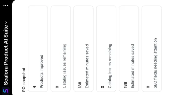Scalora Product Ai Suite screenshot