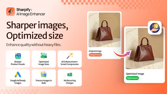 Sharpify: AI Image Enhancer screenshot