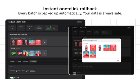 VisualFlow: Bulk AI Image Swap screenshot