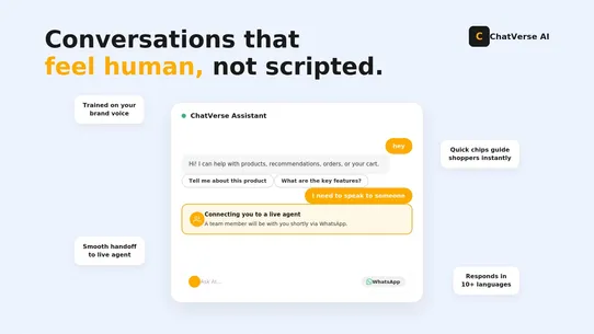 ChatVerse AI screenshot