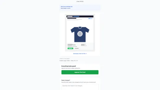 Proofstage: Proof &amp; Production screenshot