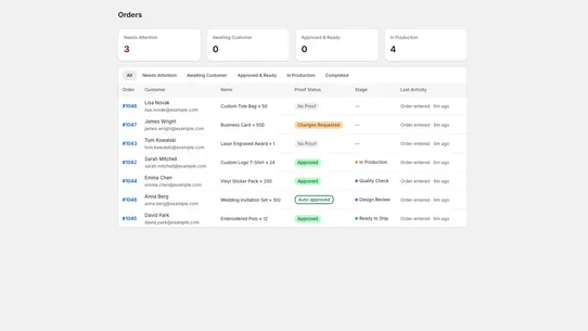 Proofstage: Proof &amp; Production screenshot