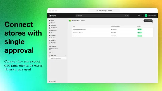 Meecrobe Nav Sync screenshot