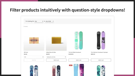 UR: Product Quiz &amp; Finder screenshot