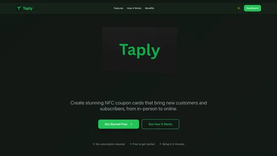 Taply screenshot