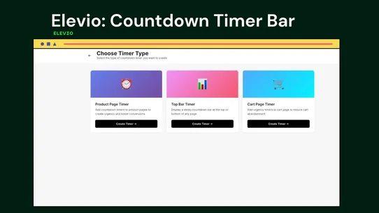 Elevio: Countdown Timer Bar screenshot