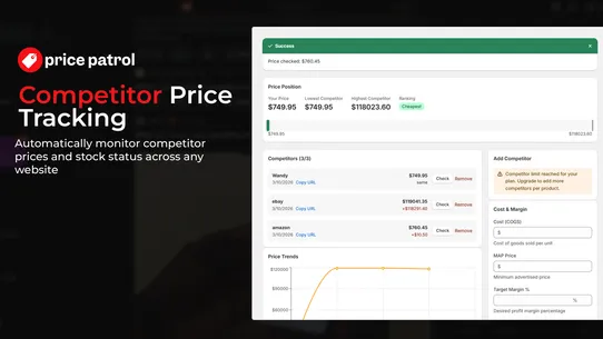Price Patrol ‑ Track Prices screenshot