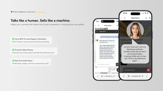 Logiq AI: Voice &amp; Chat Support screenshot