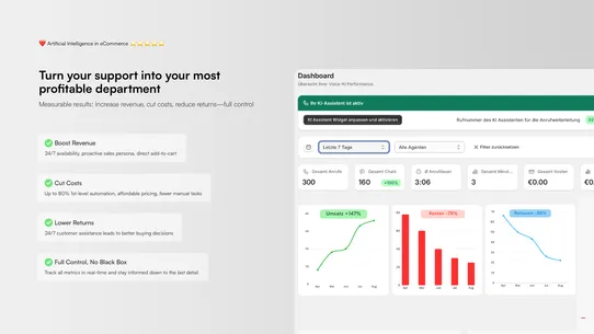 Logiq AI: Voice &amp; Chat Support screenshot