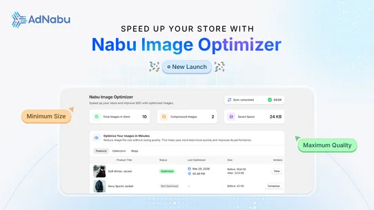 Nabu Image Optimizer screenshot
