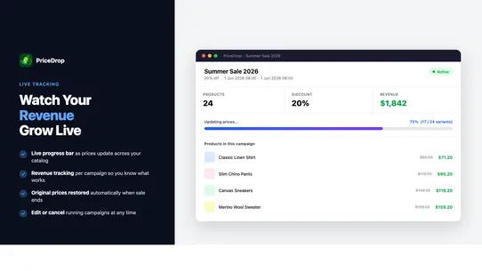 PriceDrop screenshot