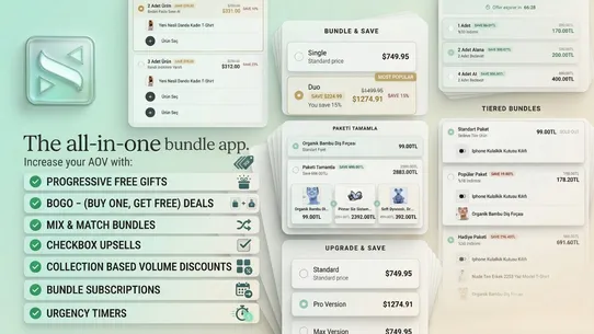 SellStack: Bundles &amp; Upsells screenshot