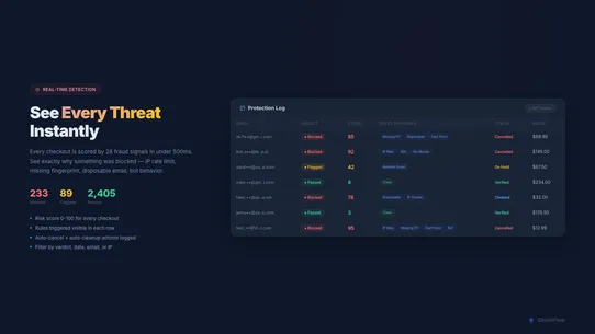 ShieldFlow screenshot