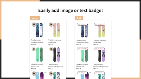 UR: Low Stock Badge｜Counter screenshot