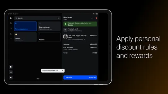 Litecard screenshot