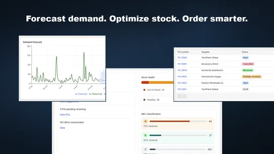 TallyUp – Forecasting &amp; POs screenshot