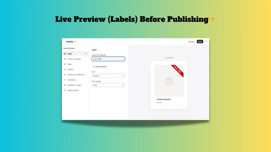Label &amp; Badge Manager screenshot