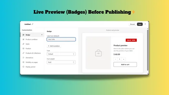 Label &amp; Badge Manager screenshot