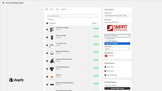 Smart Catalogs screenshot