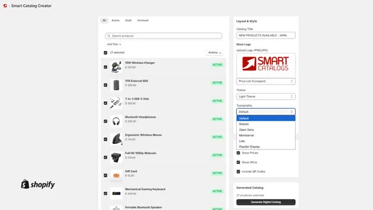 Smart Catalogs screenshot