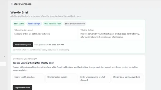 Store Compass screenshot