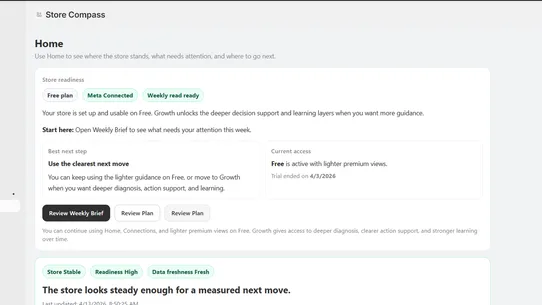 Store Compass screenshot