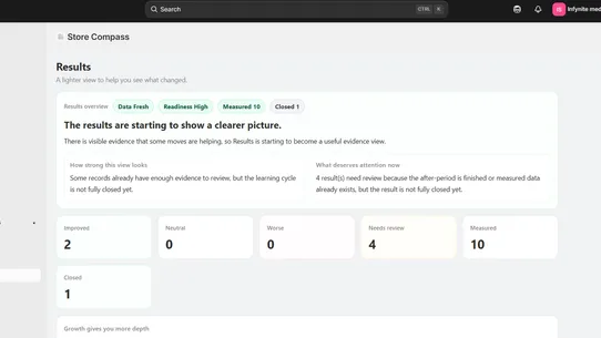 Store Compass screenshot