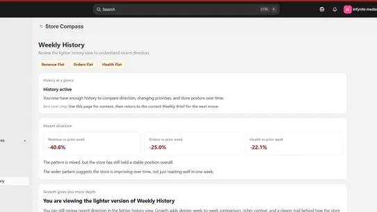 Store Compass screenshot