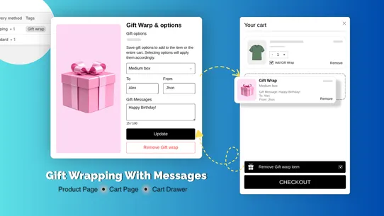Pico Gift Wrap &amp; Options screenshot