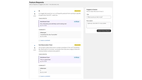 Switchboard: Feature Toggles screenshot
